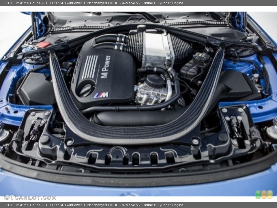 3.0 Liter M TwinPower Turbocharged DOHC 24-Valve VVT Inline 6 Cylinder Engine for the 2018 BMW M4 #120317195