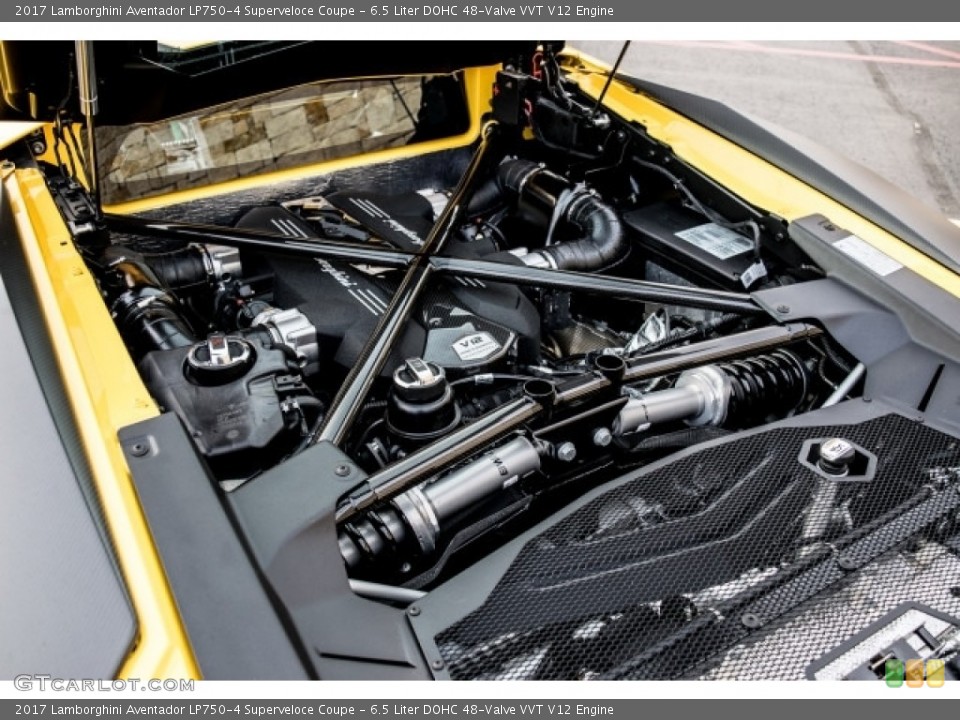 6.5 Liter DOHC 48-Valve VVT V12 Engine for the 2017 Lamborghini Aventador #120325487