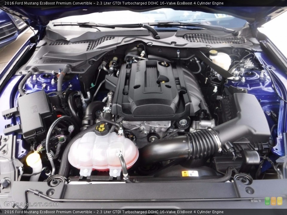 2.3 Liter GTDI Turbocharged DOHC 16-Valve EcoBoost 4 Cylinder Engine for the 2016 Ford Mustang #120338902