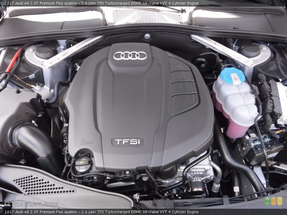 2.0 Liter TFSI Turbocharged DOHC 16-Valve VVT 4 Cylinder Engine for the 2017 Audi A4 #120343075
