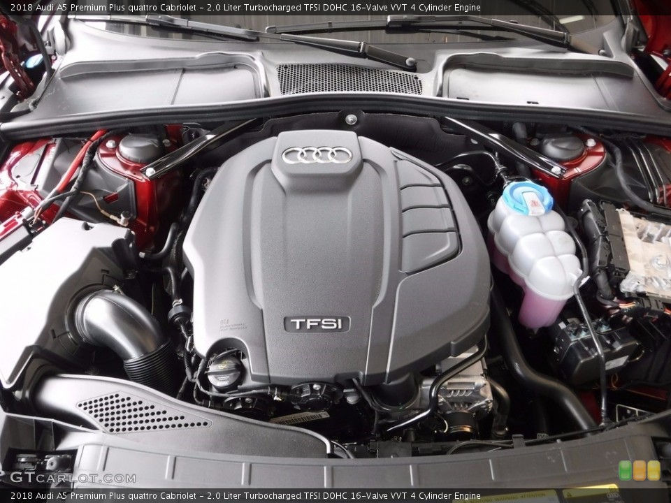 2.0 Liter Turbocharged TFSI DOHC 16-Valve VVT 4 Cylinder Engine for the 2018 Audi A5 #120345793