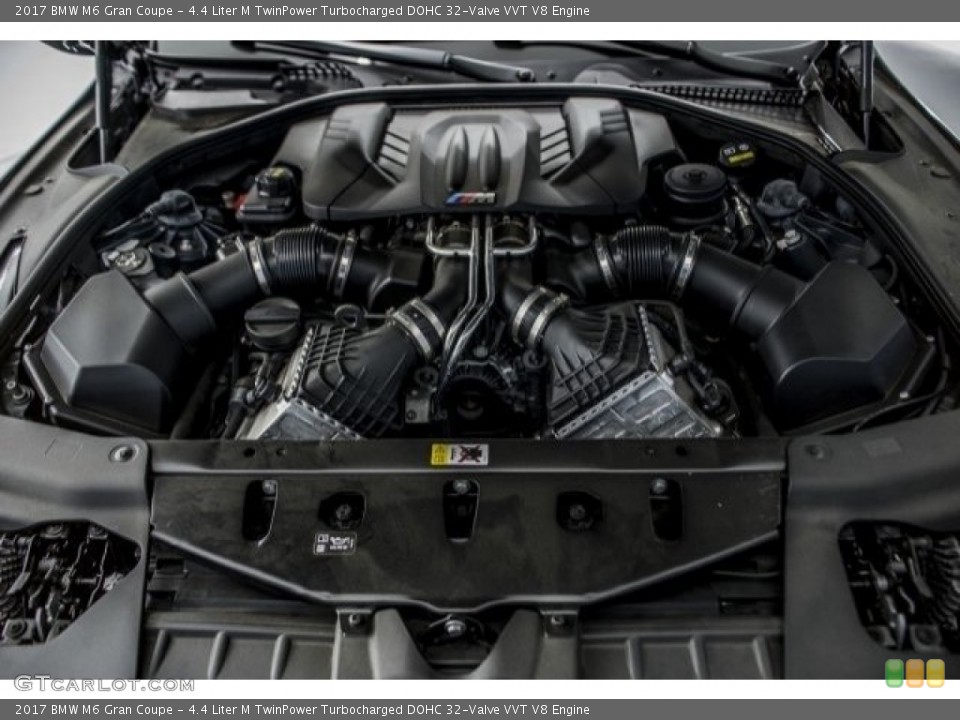 4.4 Liter M TwinPower Turbocharged DOHC 32-Valve VVT V8 Engine for the 2017 BMW M6 #120391795