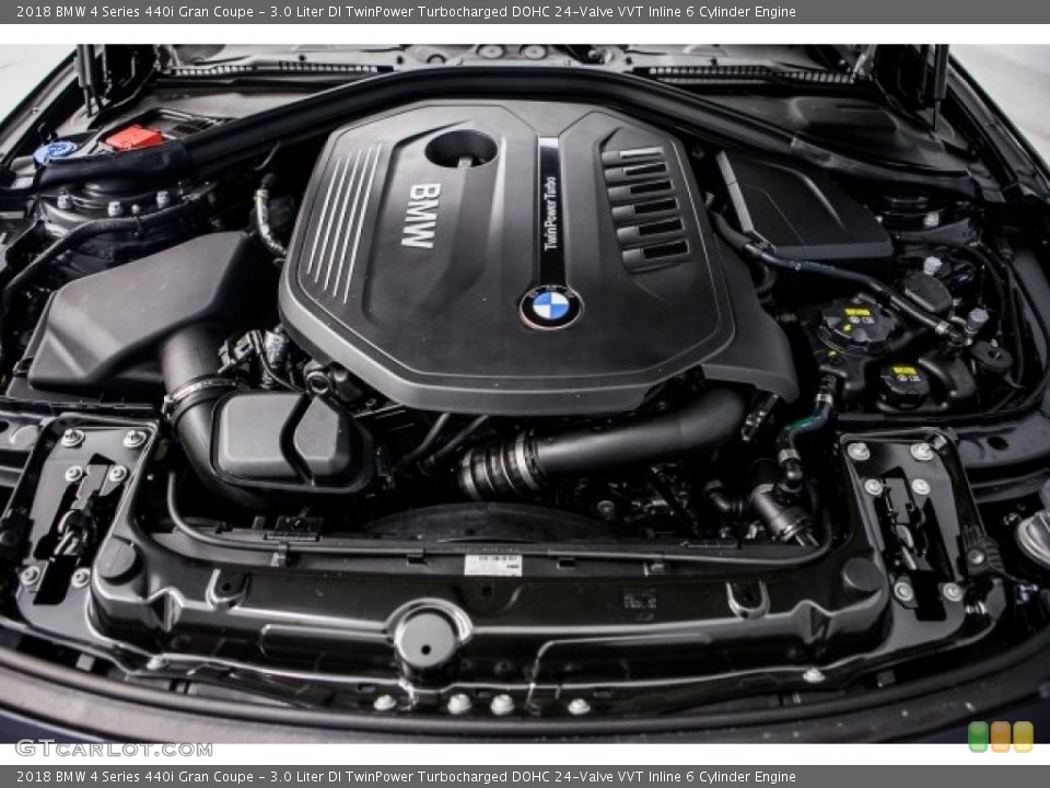 3.0 Liter DI TwinPower Turbocharged DOHC 24-Valve VVT Inline 6 Cylinder Engine for the 2018 BMW 4 Series #120406820