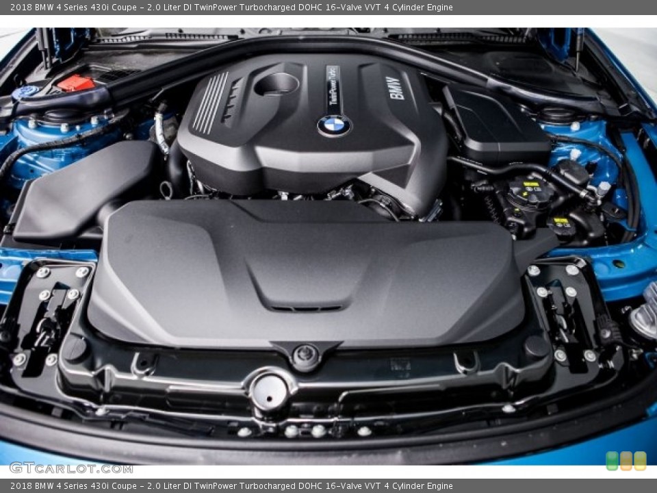2.0 Liter DI TwinPower Turbocharged DOHC 16-Valve VVT 4 Cylinder Engine for the 2018 BMW 4 Series #120407507