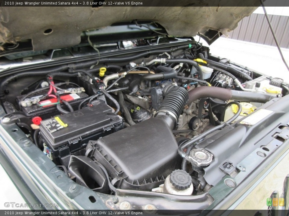 3.8 Liter OHV 12-Valve V6 Engine for the 2010 Jeep Wrangler Unlimited #120439360