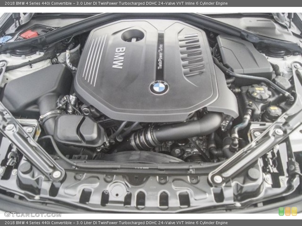 3.0 Liter DI TwinPower Turbocharged DOHC 24-Valve VVT Inline 6 Cylinder Engine for the 2018 BMW 4 Series #120462275