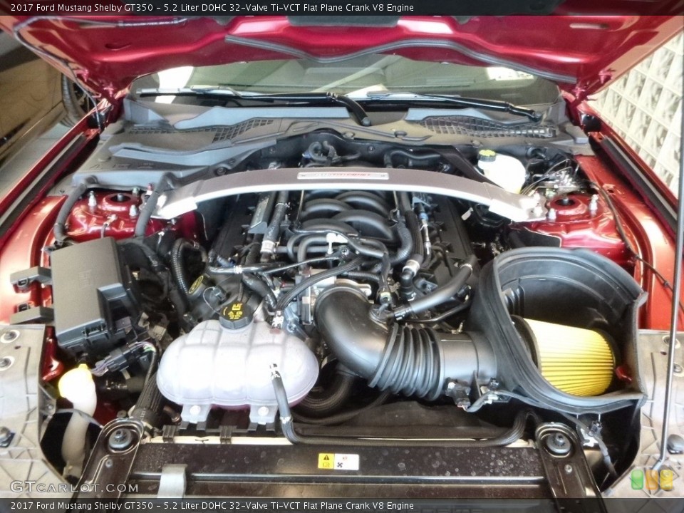 5.2 Liter DOHC 32-Valve Ti-VCT Flat Plane Crank V8 Engine for the 2017 Ford Mustang #120491046