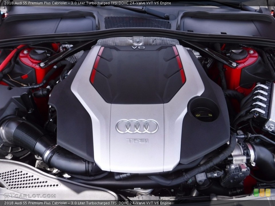 3.0 Liter Turbocharged TFSI DOHC 24-Valve VVT V6 Engine for the 2018 Audi S5 #120557451