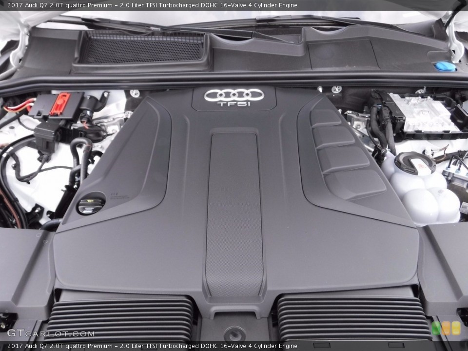 2.0 Liter TFSI Turbocharged DOHC 16-Valve 4 Cylinder 2017 Audi Q7 Engine
