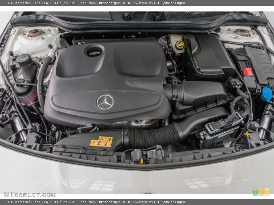 2.0 Liter Twin-Turbocharged DOHC 16-Valve VVT 4 Cylinder Engine for the 2018 Mercedes-Benz CLA #120644606