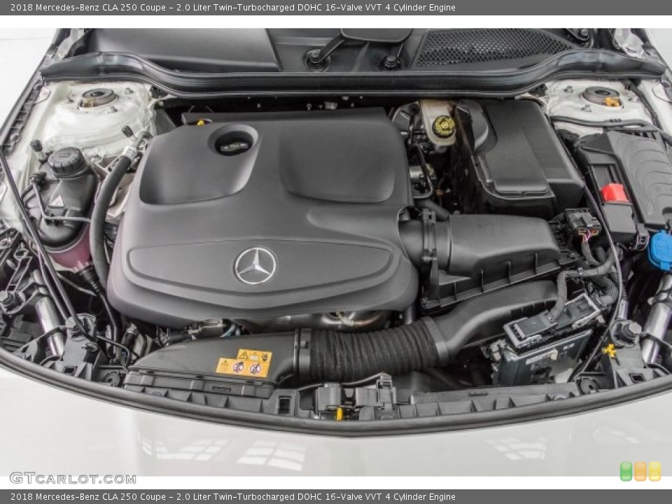 2.0 Liter Twin-Turbocharged DOHC 16-Valve VVT 4 Cylinder Engine for the 2018 Mercedes-Benz CLA #120645086