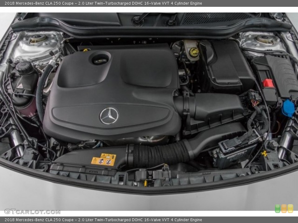 2.0 Liter Twin-Turbocharged DOHC 16-Valve VVT 4 Cylinder Engine for the 2018 Mercedes-Benz CLA #120645539