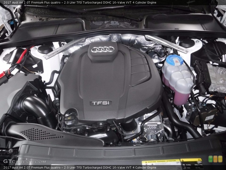2.0 Liter TFSI Turbocharged DOHC 16-Valve VVT 4 Cylinder Engine for the 2017 Audi A4 #120646622