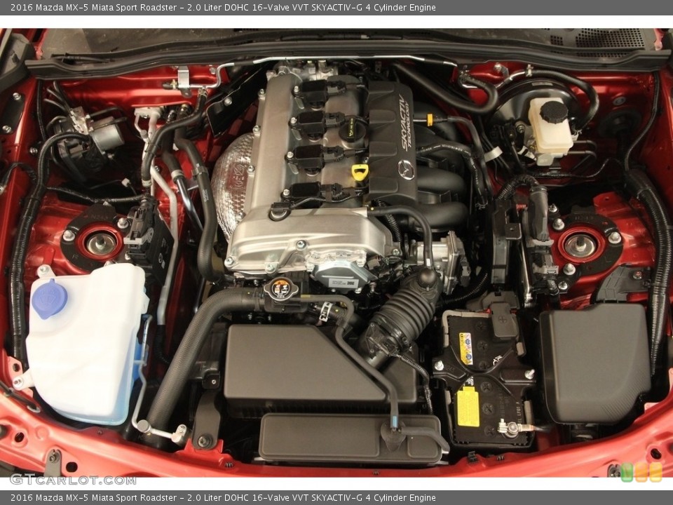2.0 Liter DOHC 16-Valve VVT SKYACTIV-G 4 Cylinder Engine for the 2016 Mazda MX-5 Miata #120650756