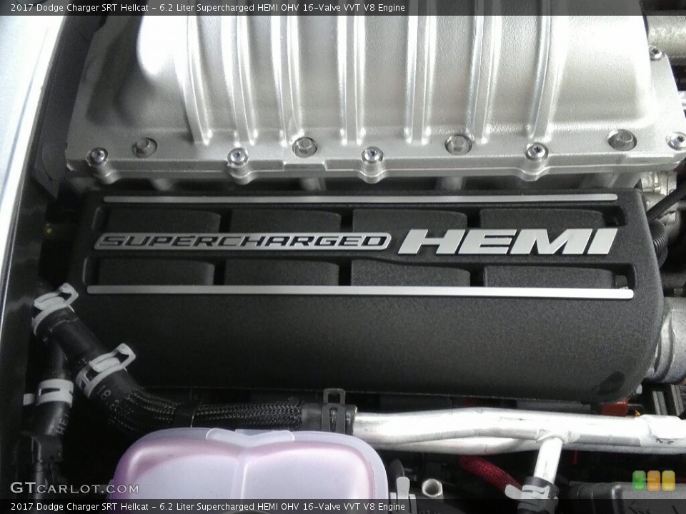 6.2 Liter Supercharged HEMI OHV 16-Valve VVT V8 Engine for the 2017 Dodge Charger #120654776