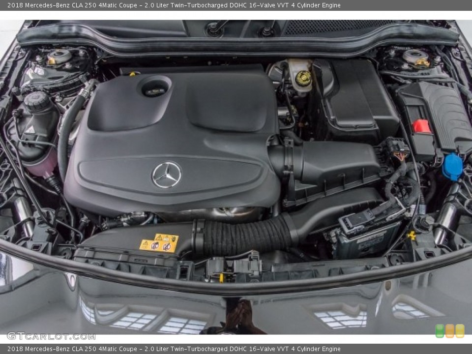 2.0 Liter Twin-Turbocharged DOHC 16-Valve VVT 4 Cylinder Engine for the 2018 Mercedes-Benz CLA #120670129