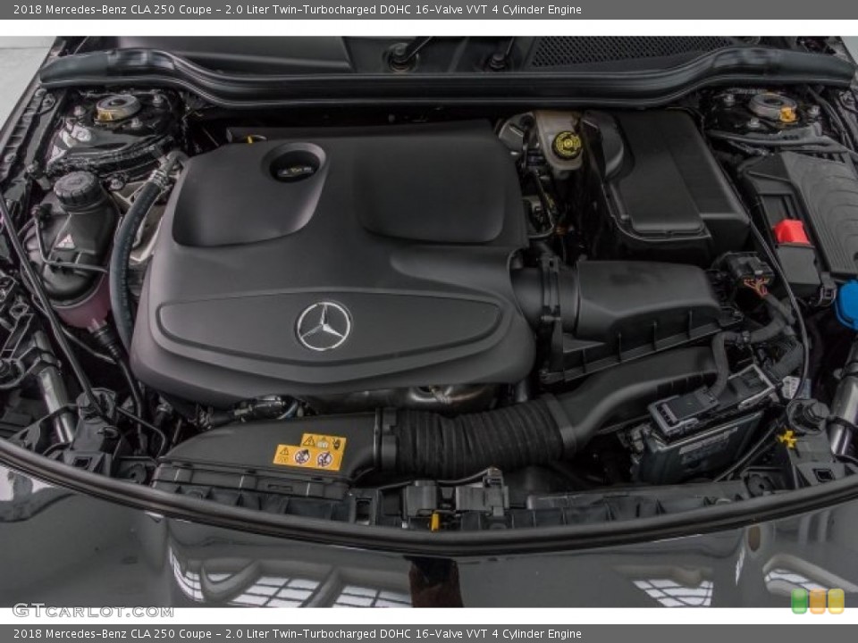2.0 Liter Twin-Turbocharged DOHC 16-Valve VVT 4 Cylinder Engine for the 2018 Mercedes-Benz CLA #120670348