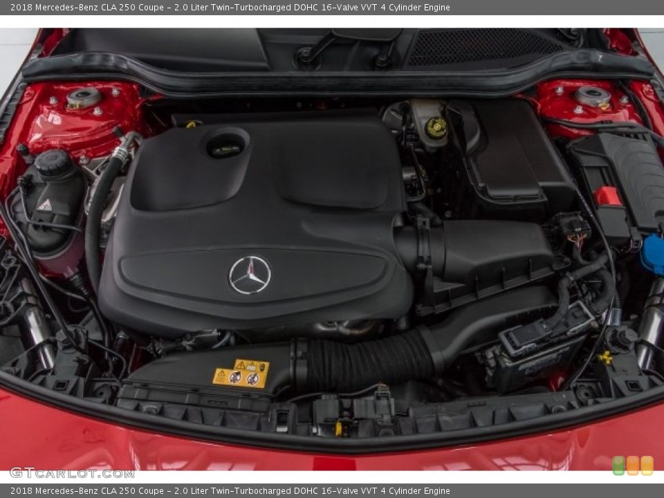 2.0 Liter Twin-Turbocharged DOHC 16-Valve VVT 4 Cylinder Engine for the 2018 Mercedes-Benz CLA #120686159