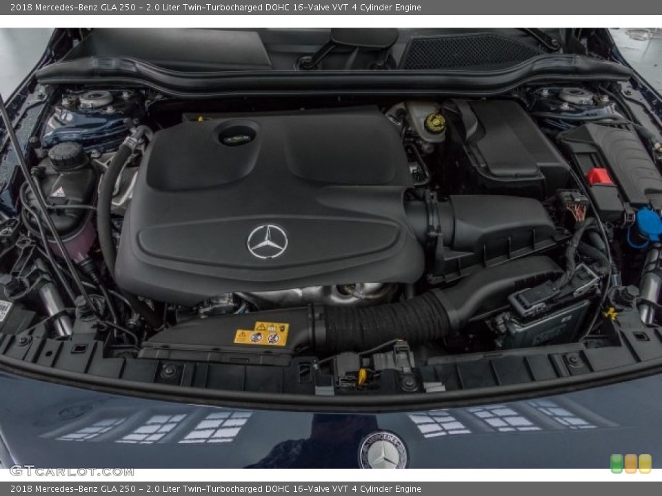2.0 Liter Twin-Turbocharged DOHC 16-Valve VVT 4 Cylinder Engine for the 2018 Mercedes-Benz GLA #120687695