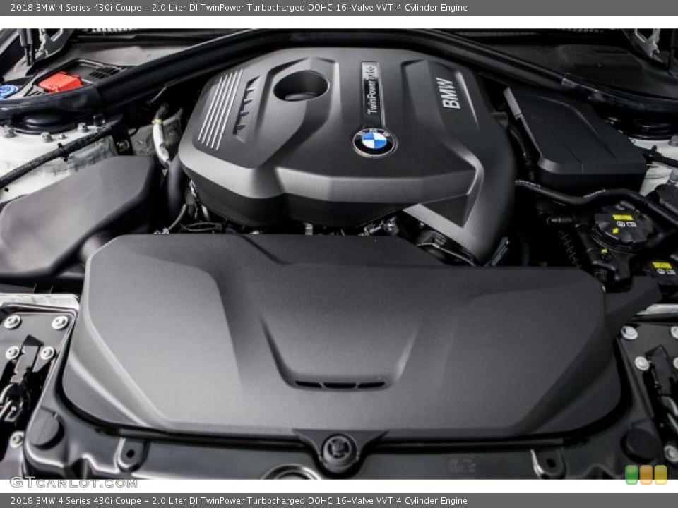 2.0 Liter DI TwinPower Turbocharged DOHC 16-Valve VVT 4 Cylinder Engine for the 2018 BMW 4 Series #120709712