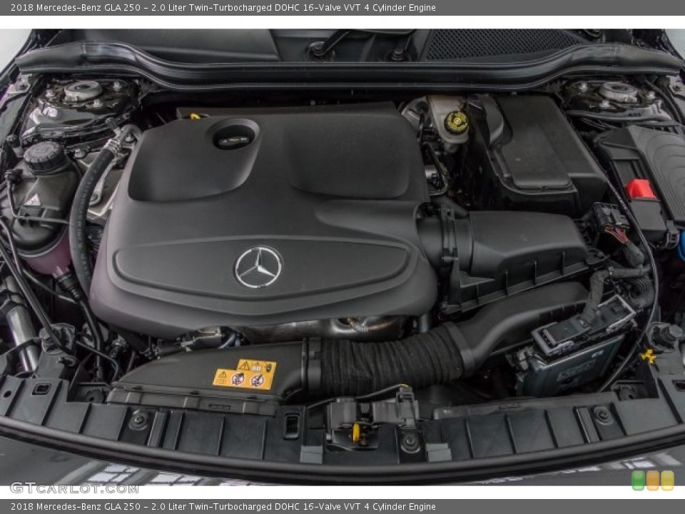 2.0 Liter Twin-Turbocharged DOHC 16-Valve VVT 4 Cylinder Engine for the 2018 Mercedes-Benz GLA #120713408