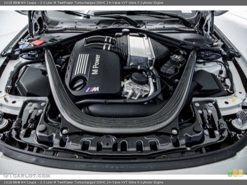 3.0 Liter M TwinPower Turbocharged DOHC 24-Valve VVT Inline 6 Cylinder Engine for the 2018 BMW M4 #120719084