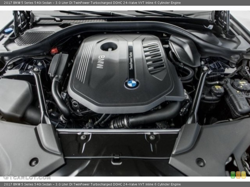 3.0 Liter DI TwinPower Turbocharged DOHC 24-Valve VVT Inline 6 Cylinder Engine for the 2017 BMW 5 Series #120721802