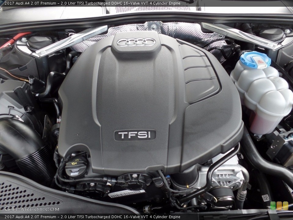 2.0 Liter TFSI Turbocharged DOHC 16-Valve VVT 4 Cylinder Engine for the 2017 Audi A4 #120739778