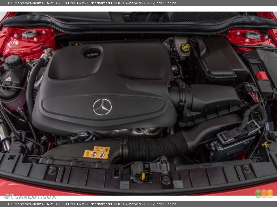 2.0 Liter Twin-Turbocharged DOHC 16-Valve VVT 4 Cylinder Engine for the 2018 Mercedes-Benz GLA #120750106