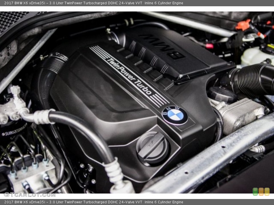 3.0 Liter TwinPower Turbocharged DOHC 24-Valve VVT  Inline 6 Cylinder Engine for the 2017 BMW X6 #120765985