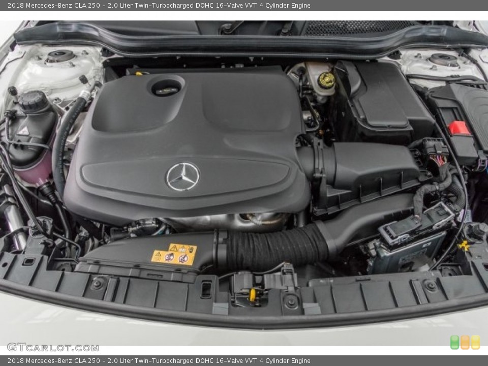 2.0 Liter Twin-Turbocharged DOHC 16-Valve VVT 4 Cylinder Engine for the 2018 Mercedes-Benz GLA #120787308