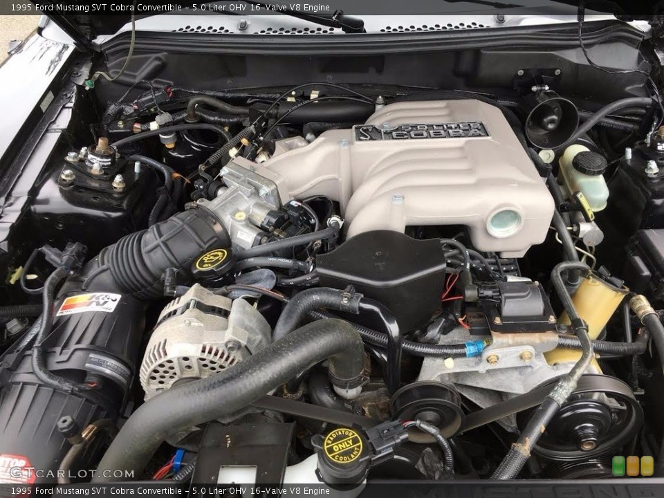 5.0 Liter OHV 16-Valve V8 Engine for the 1995 Ford Mustang #120792105