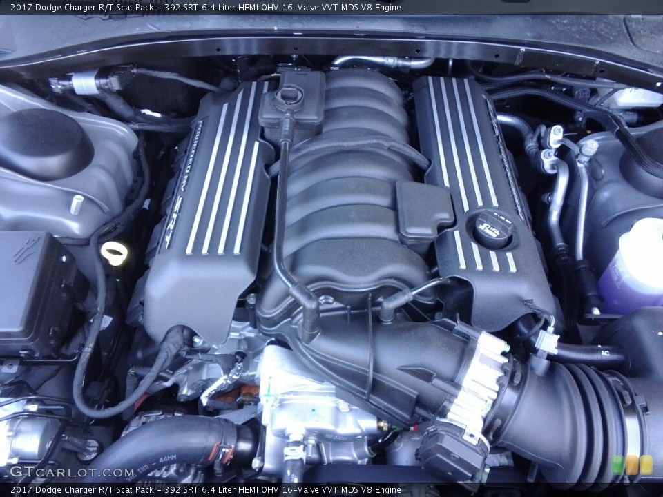 392 SRT 6.4 Liter HEMI OHV 16-Valve VVT MDS V8 Engine for the 2017 Dodge Charger #120811377