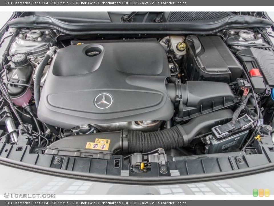 2.0 Liter Twin-Turbocharged DOHC 16-Valve VVT 4 Cylinder Engine for the 2018 Mercedes-Benz GLA #120868739