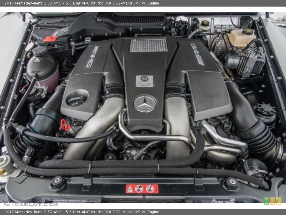 5.5 Liter AMG biturbo DOHC 32-Valve VVT V8 Engine for the 2017 Mercedes-Benz G #120868934