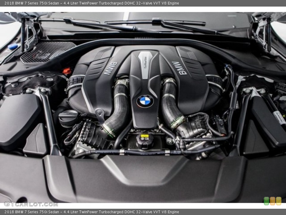 4.4 Liter TwinPower Turbocharged DOHC 32-Valve VVT V8 Engine for the 2018 BMW 7 Series #120885041