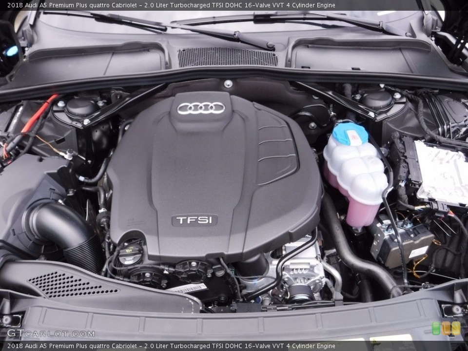 2.0 Liter Turbocharged TFSI DOHC 16-Valve VVT 4 Cylinder Engine for the 2018 Audi A5 #120891179