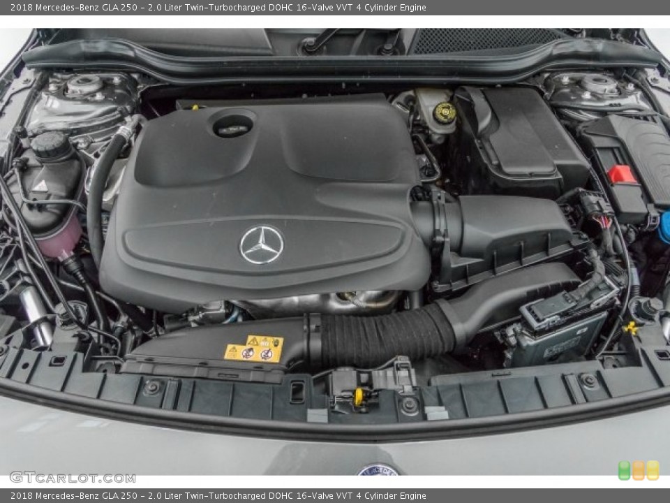 2.0 Liter Twin-Turbocharged DOHC 16-Valve VVT 4 Cylinder Engine for the 2018 Mercedes-Benz GLA #120901241