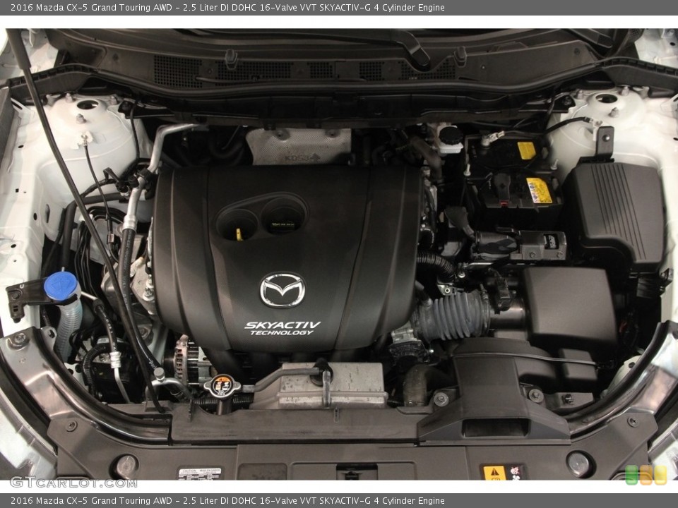 2.5 Liter DI DOHC 16-Valve VVT SKYACTIV-G 4 Cylinder Engine for the 2016 Mazda CX-5 #120939010