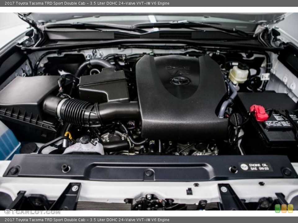 3.5 Liter DOHC 24-Valve VVT-iW V6 Engine for the 2017 Toyota Tacoma #120947348