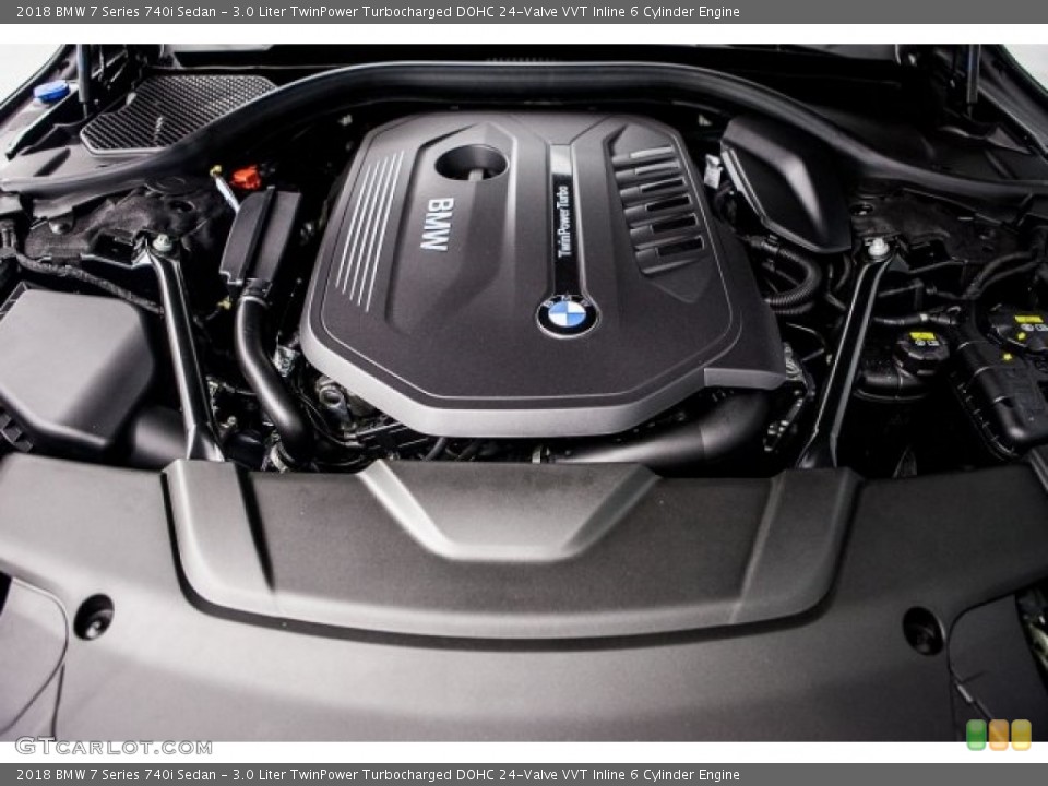 3.0 Liter TwinPower Turbocharged DOHC 24-Valve VVT Inline 6 Cylinder Engine for the 2018 BMW 7 Series #120950928