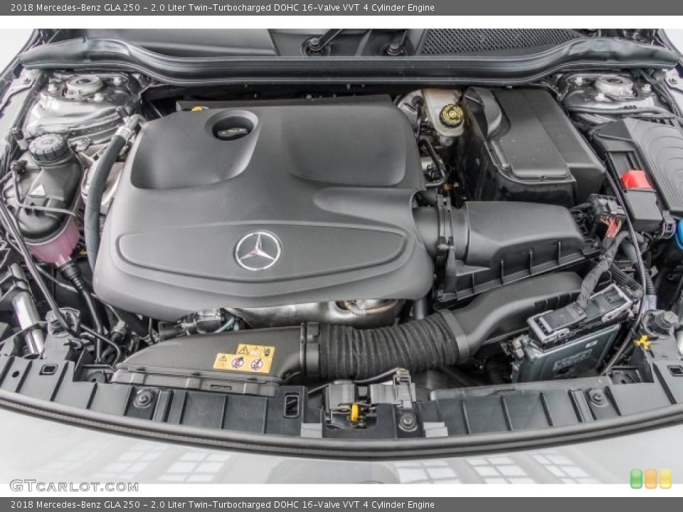 2.0 Liter Twin-Turbocharged DOHC 16-Valve VVT 4 Cylinder Engine for the 2018 Mercedes-Benz GLA #120967674
