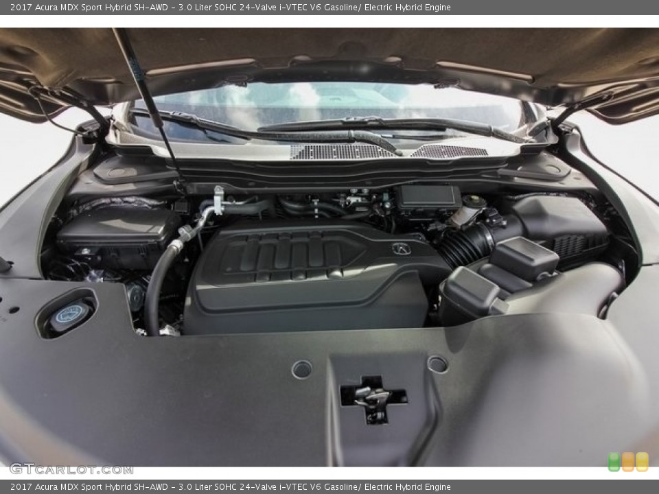 3.0 Liter SOHC 24-Valve i-VTEC V6 Gasoline/ Electric Hybrid Engine for the 2017 Acura MDX #120988142