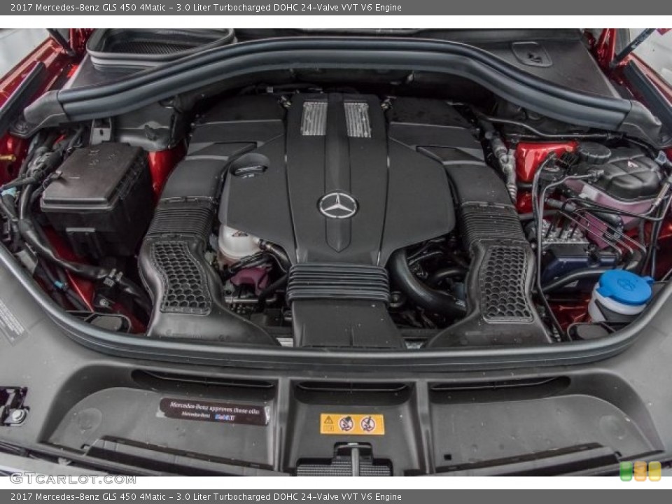 3.0 Liter Turbocharged DOHC 24-Valve VVT V6 Engine for the 2017 Mercedes-Benz GLS #121015839