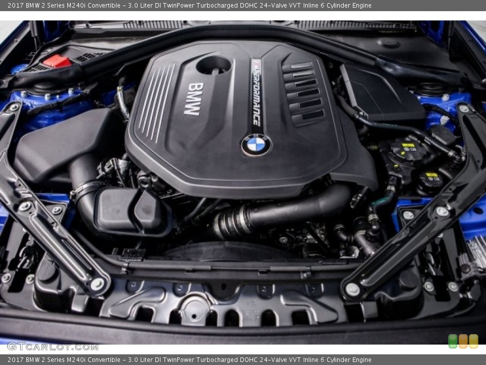 3.0 Liter DI TwinPower Turbocharged DOHC 24-Valve VVT Inline 6 Cylinder Engine for the 2017 BMW 2 Series #121057760
