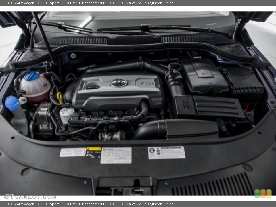 2.0 Liter Turbocharged FSI DOHC 16-Valve VVT 4 Cylinder Engine for the 2016 Volkswagen CC #121071327