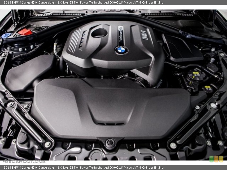 2.0 Liter DI TwinPower Turbocharged DOHC 16-Valve VVT 4 Cylinder Engine for the 2018 BMW 4 Series #121123361