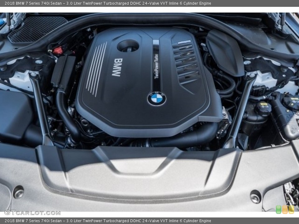 3.0 Liter TwinPower Turbocharged DOHC 24-Valve VVT Inline 6 Cylinder Engine for the 2018 BMW 7 Series #121130793
