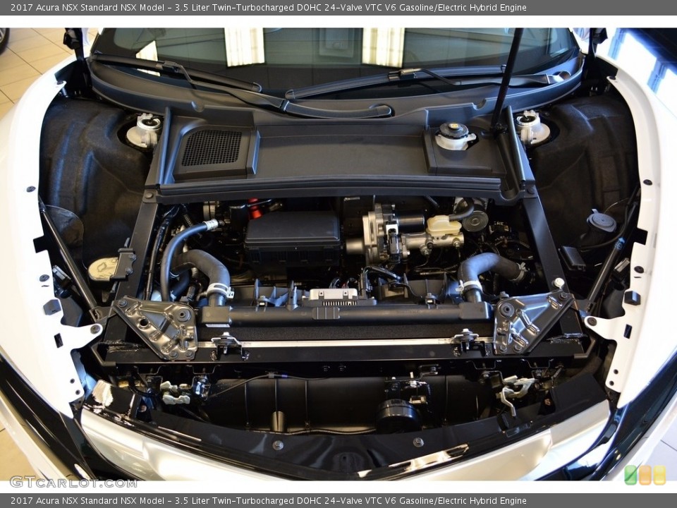 3.5 Liter Twin-Turbocharged DOHC 24-Valve VTC V6 Gasoline/Electric Hybrid Engine for the 2017 Acura NSX #121156478