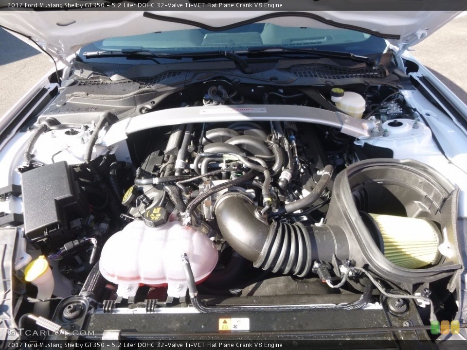 5.2 Liter DOHC 32-Valve Ti-VCT Flat Plane Crank V8 Engine for the 2017 Ford Mustang #121172531